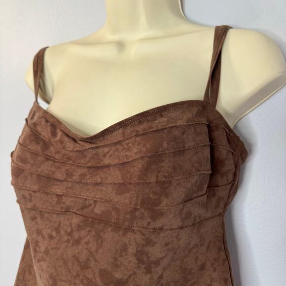 Magic Suit Women's Brown Tankini Swim Bathing Suit Set Brown Sz 12 - Picture 4 of 13